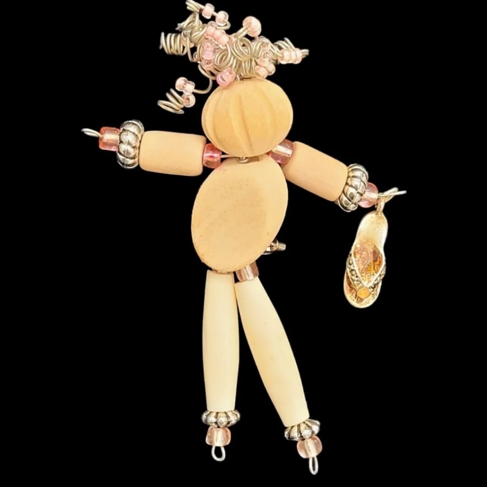 HOMEMADE PIN BROOCH FASHION  RARE